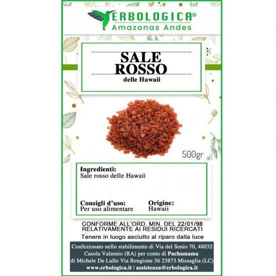 Sale rosso delle Hawaii Sale rosso delle Hawaii