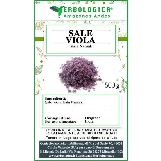 Sale viola Kala Namak Sale viola Kala Namak