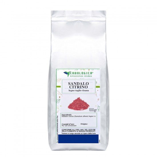 Sandalwood Citrine herbal tea cut