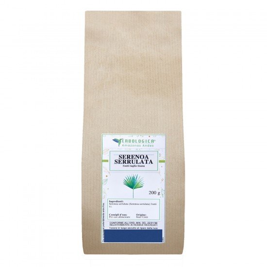 Serenoa serrulata fruit cut herbal tea Serenoa serrulata fruit cut herbal tea
