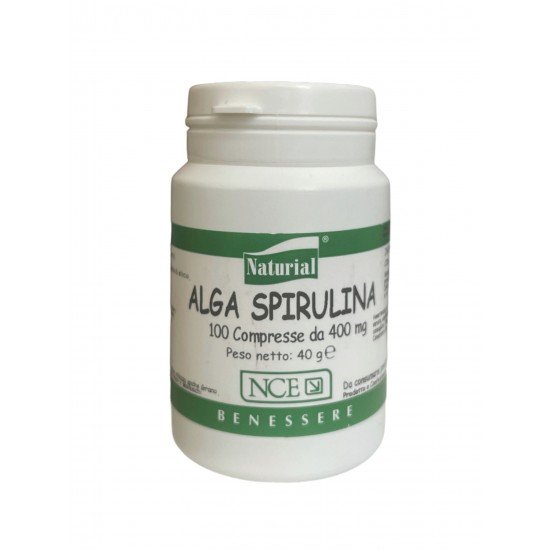 Spirulina alga compresse Spirulina alga compresse