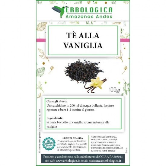 Vanilla black tea
