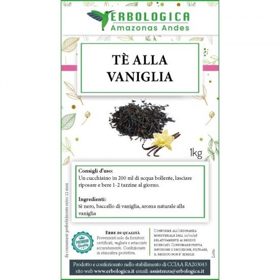 Tè nero alla vaniglia 