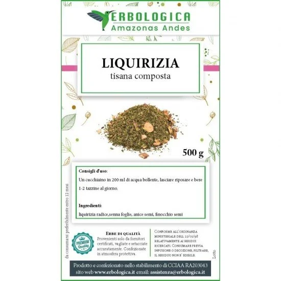 Liquirizia tisana composta Liquirizia tisana composta