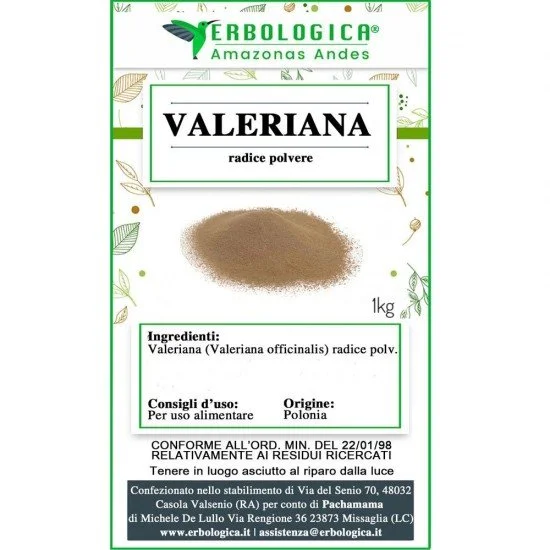 Valeriana radice polvere Valeriana radice polvere