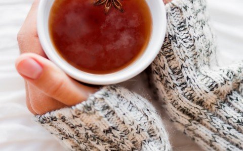 Winter herbal teas