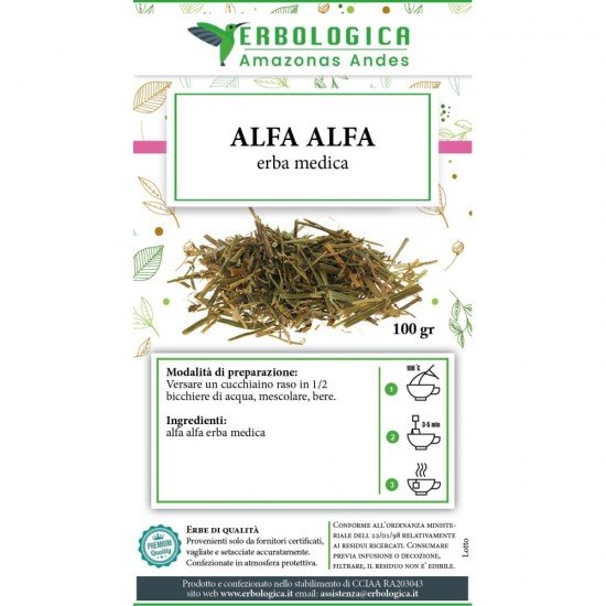 Alfa alfa herbal tea 100 grams