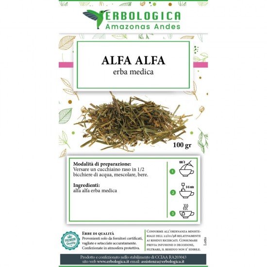Alfa alfa herbal tea 100 grams Alfa alfa herbal tea 100 grams