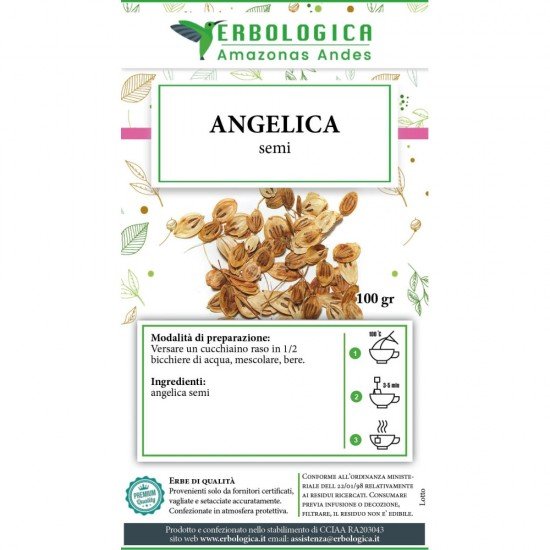 Angelica semi 100 grammi Angelica semi 100 grammi