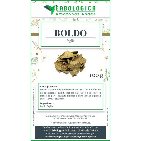 Boldo leaves herbal tea 100 grams