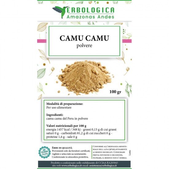 Camu Camu in polvere 100 grammi Camu Camu in polvere 100 grammi