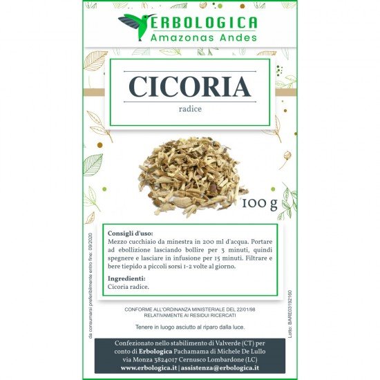 Cicoria radice tisana 100 grammi Cicoria radice tisana 100 grammi