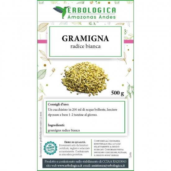 Gramigna white root herbal tea 500 grams