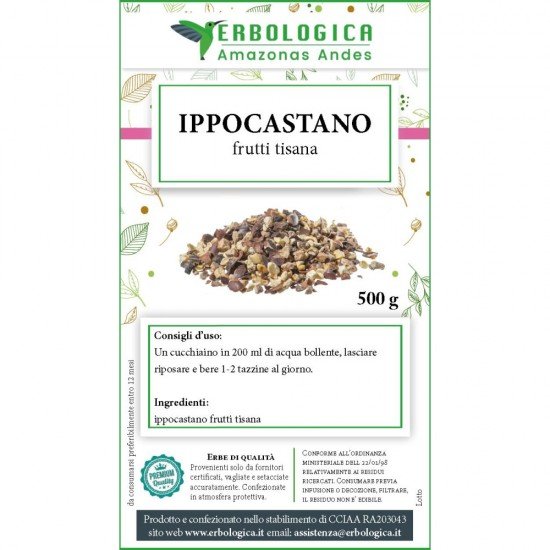 Ippocastano frutti taglio tisana Ippocastano frutti taglio tisana