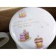 Porcelain cupcake tea pot with gift box