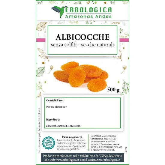 Albicocche secche da 500g  