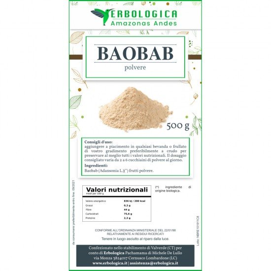 Baobab in polvere 