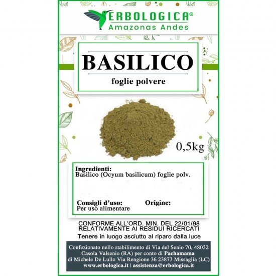 Basilico in polvere Basilico in polvere