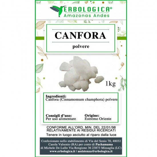 Canfora naturale fiori in polvere Canfora naturale fiori in polvere