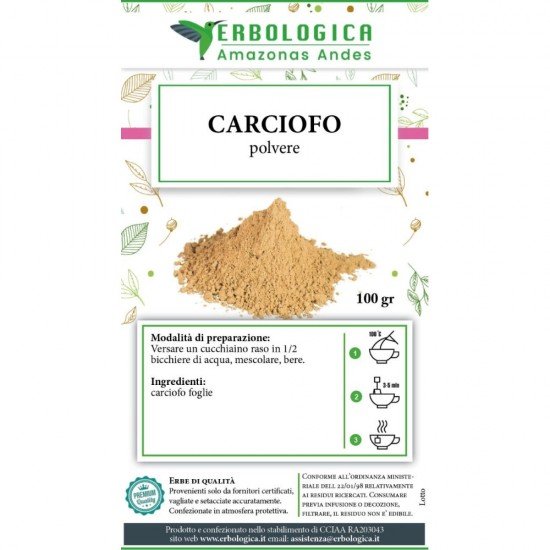 Artichoke leaves powder 100 grams Artichoke leaves powder 100 grams
