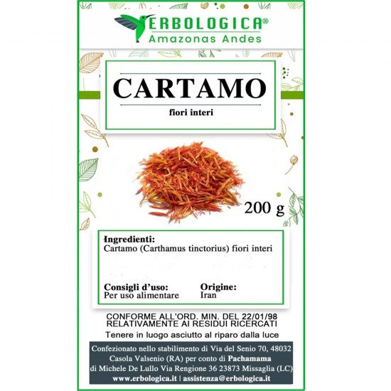 Cartamo fiori interi Cartamo fiori interi