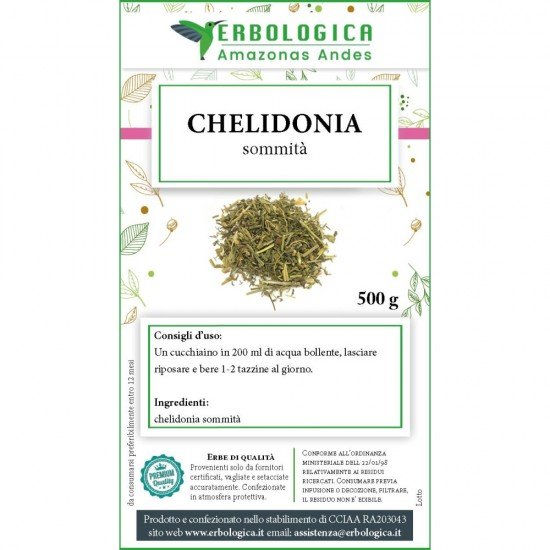 Chelidonia top herbal tea 500 grams Chelidonia top herbal tea 500 grams