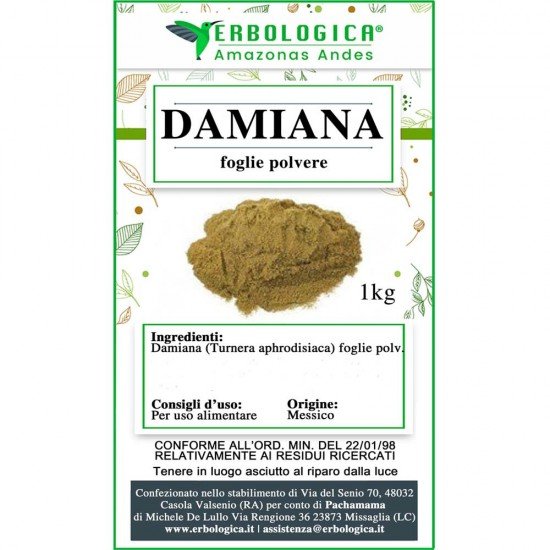 Damiana in polvere Damiana in polvere
