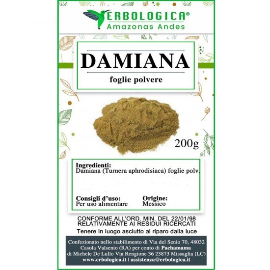 Damiana powder 200 grams