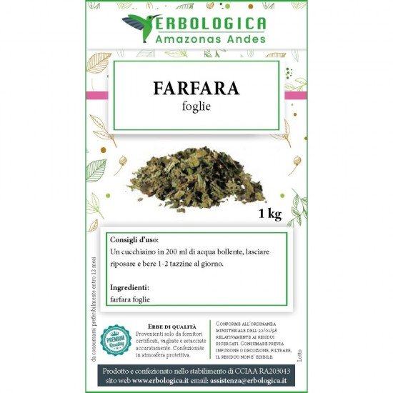 Coltsfoot herbal tea 1 kg pack