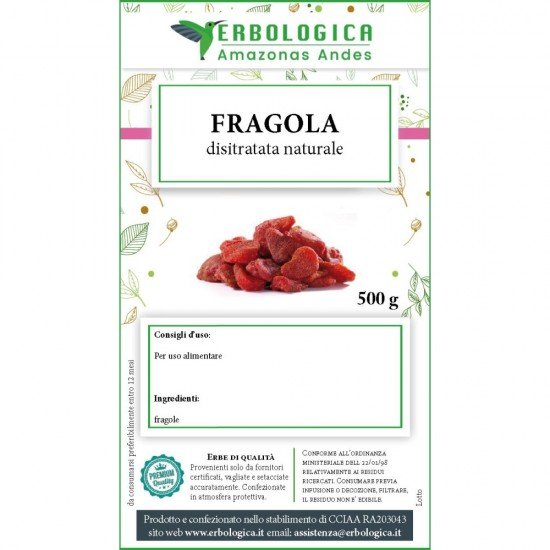 Fragole disidratate naturali 1 kg