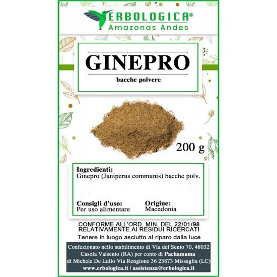 Ginepro bacche in polvere Ginepro bacche in polvere