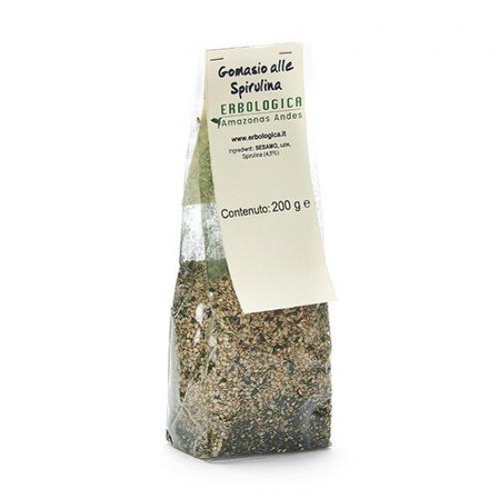 Gomasio with spirulina pack of 200 grams