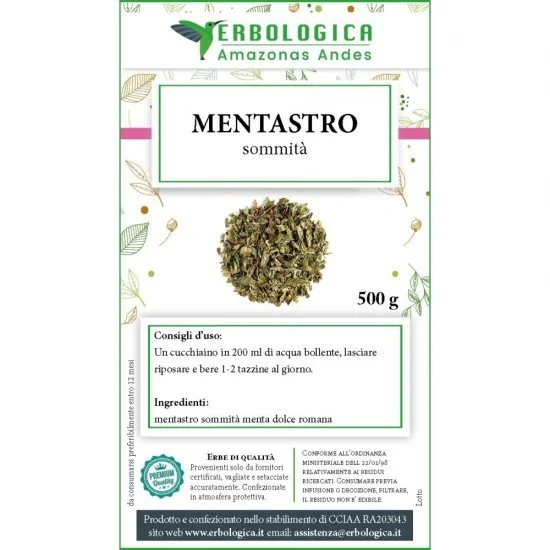 Mentastro sommità tisana Mentastro sommità tisana