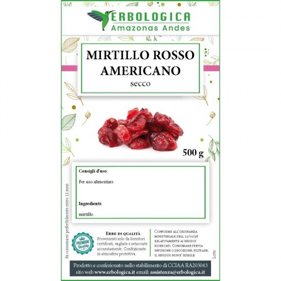 Mirtillo rosso americano Mirtillo rosso americano
