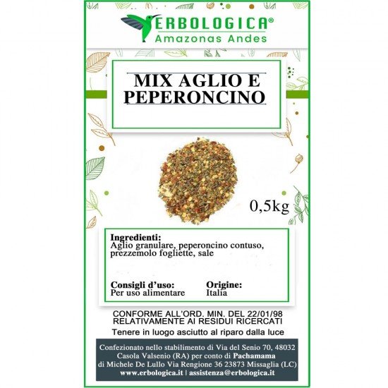 500g garlic and chilli pepper mix 500g garlic and chilli pepper mix