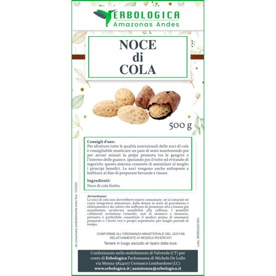 Cola noce taglio tisana 500 grammi Cola noce taglio tisana 500 grammi