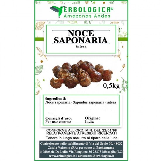 Noce saponaria intera detersivo 100% naturale Noce saponaria intera detersivo 100% naturale