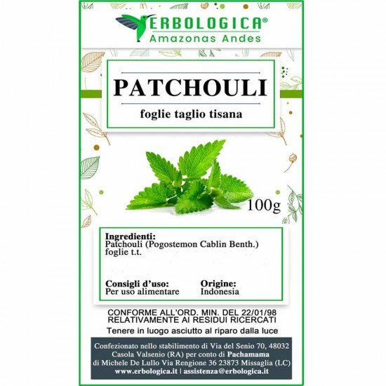Patchouli foglie taglio tisana Patchouli foglie taglio tisana