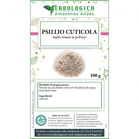 Psyllium cuticle powder 100 grams