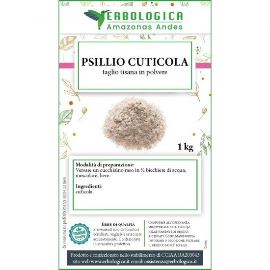 Psillio cuticola in polvere Psillio cuticola in polvere