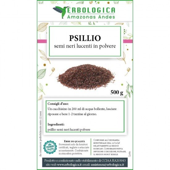 Black psyllium powder 500 grams Black psyllium powder 500 grams