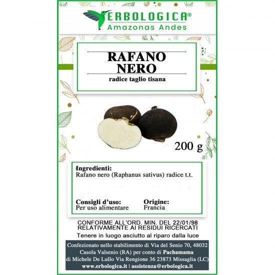 Rafano nero radice tisana Rafano nero radice tisana