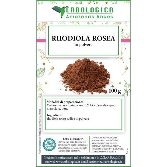 Rodiola rosea in polvere 