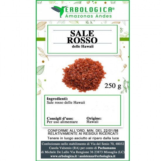 Sale rosso delle Hawaii Sale rosso delle Hawaii