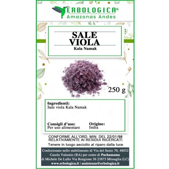 Sale viola Kala Namak