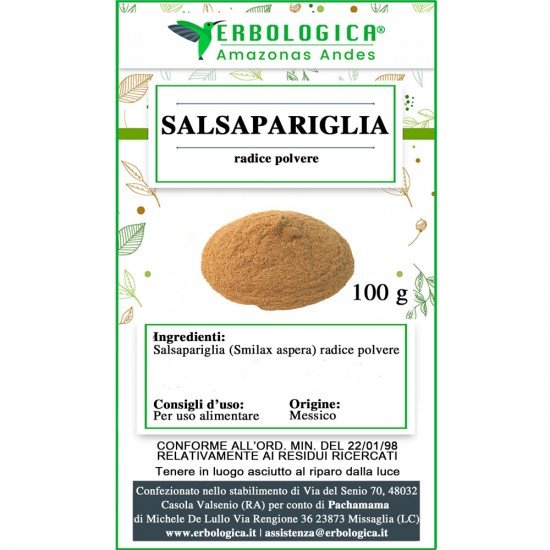 Salsapariglia radice in polvere Salsapariglia radice in polvere