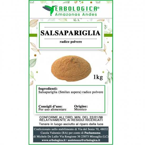 Salsapariglia radice in polvere Salsapariglia radice in polvere