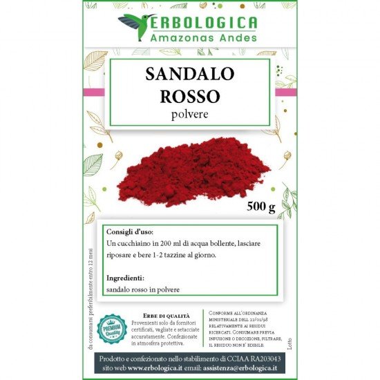 Red sandal in powder 500 grams Red sandal in powder 500 grams