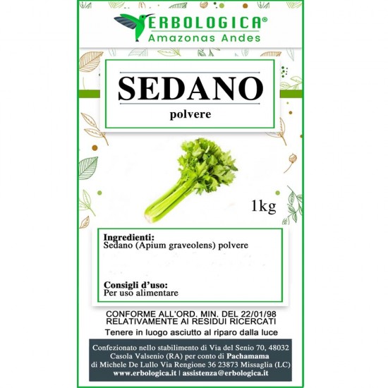 Sedano in polvere da 500 grammi Sedano in polvere da 500 grammi