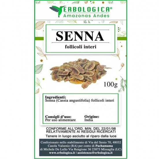 Senna follicoli interi da 100g Senna follicoli interi da 100g